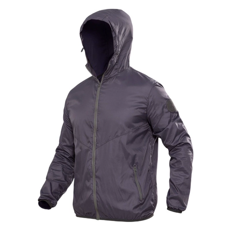 Paving Eagle Тактическая Камуфляжная Одежда с Капюшоном Уличная Кожаная Одежда Тактический Тренчкот PLY-57