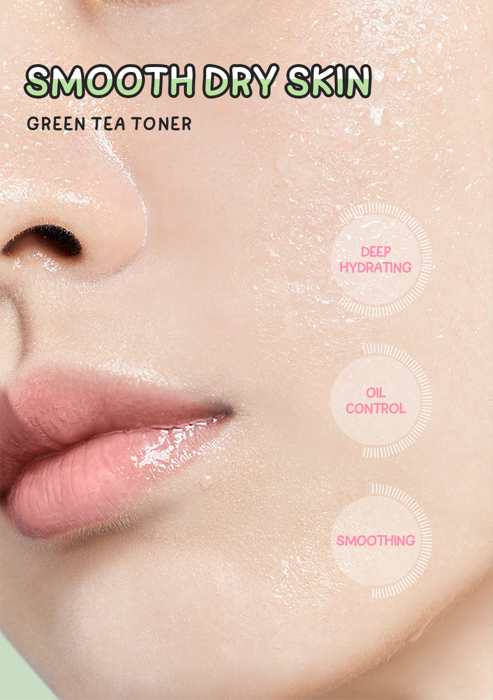 Cross-border fenyi Green Tea Toner 100ml (Indonesian Version) Hydrating and Moisturizing Skin Care Product Manufacturer wholesale undefined