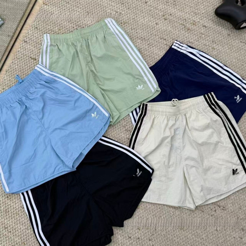 Cross-Border New Model in Stock: Adidas Originals Men's and Women's Retro Embroidered Sports Casual Quick-Dry Beach Shoes