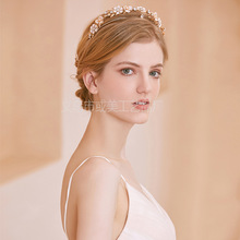 G4279 或美新娘皇冠 结婚礼服配饰 欧美跨境新款头冠发梳套装发饰