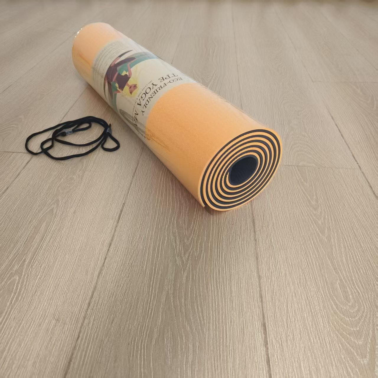 Tapete de Yoga y Salto de Cuerda 6mm de EVA para Fitness y Ejercicio