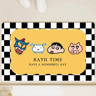 Mat for Home Entrance, Door — Avtomobil döşəmə paspasları - heig-xiaoxin-4060-wear-resistant-and-dirt-resistant-diatom-mud
