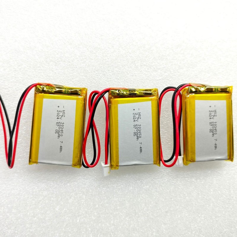米国・インド認証取得済み 3.7V103450-1800-2000 ポリマー電池.胎児心拍計|undefined