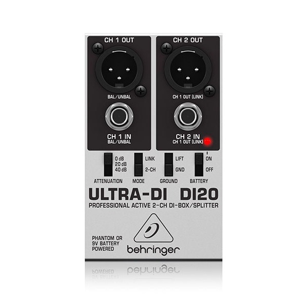 behringer   DI20  DI盒周边设备