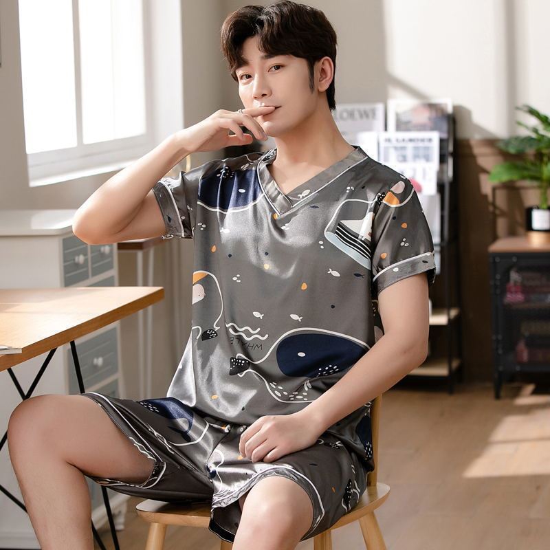 병 고래 남성 V 실크 쇼트/AO
