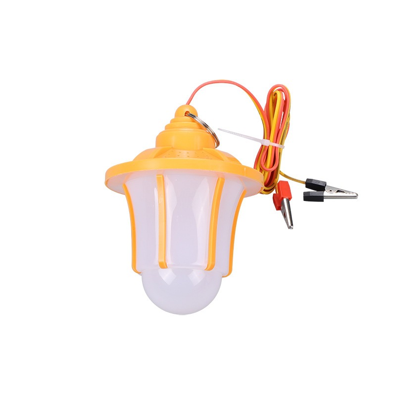 DC 12V Alligator Clip LED Light 低压直流电瓶挂灯户外摆摊应急