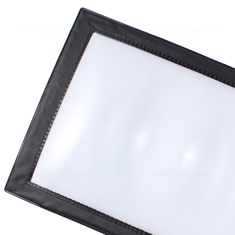 Ultra thin polyurethane magnifying glass for business cards