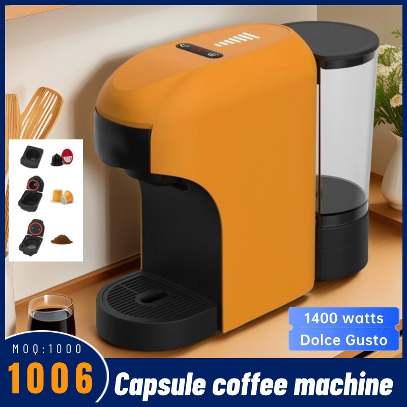 Máquina de café transfronteriza cápsula al por mayor N3SPRESSO compatible con café en polvo cápsula cafetera 1400W