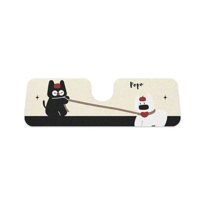 Avtomobil döşəmə paspasları – to Clean - kitten-pull-rope-one-piece-rear-seat-silk-loop-50135cm-1-piece