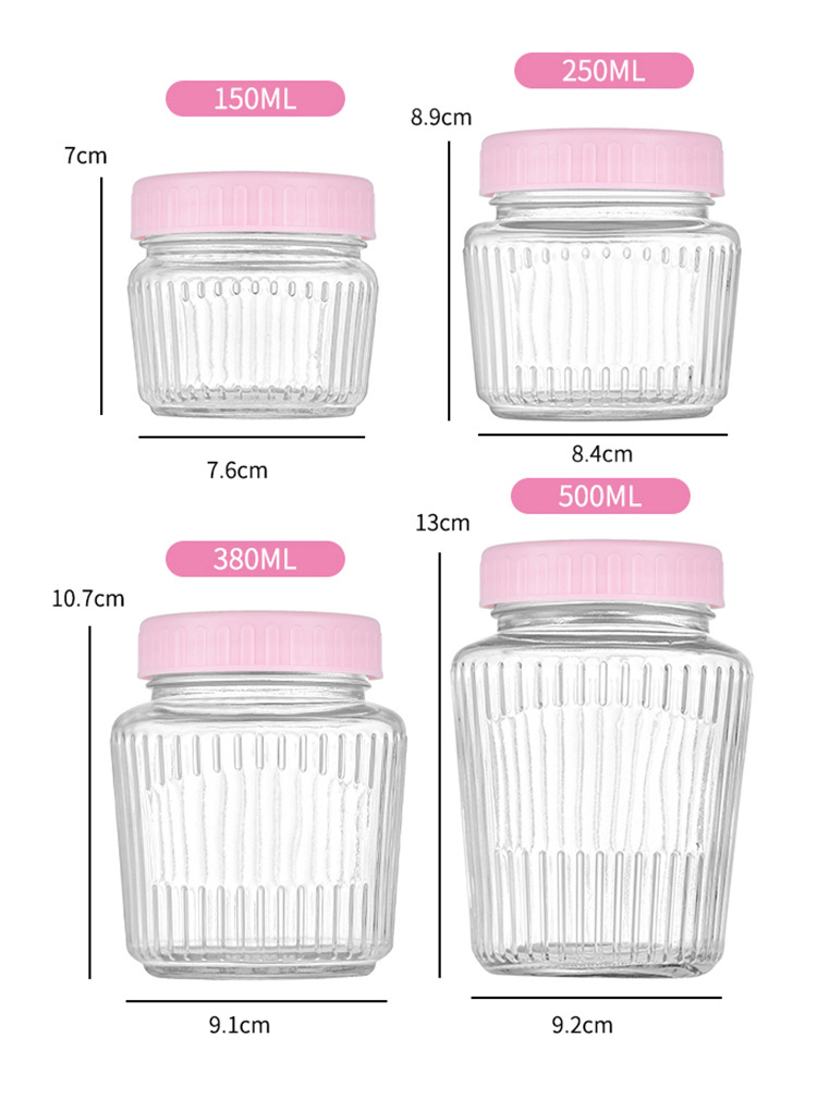 500ml玻璃酱菜瓶