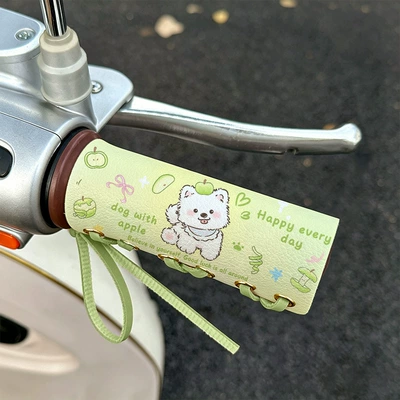 Strap-On Style for Women, New — Handlehold cover - apple-west-highland-color-pattern