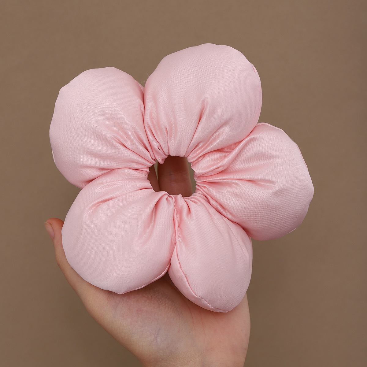 2025 nueva flor de tulipanes anillo de cabello intestinal alto elástico detrás de la cabeza mostrando el volumen de cabello flojo cuerdas de cabeza accesorios para el cabello versátiles