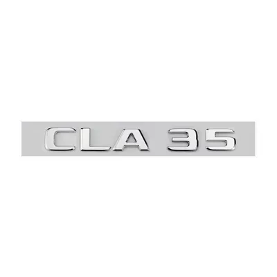decorative modifications, Car logo - standard-cla260-same-as-the-original-car-silver