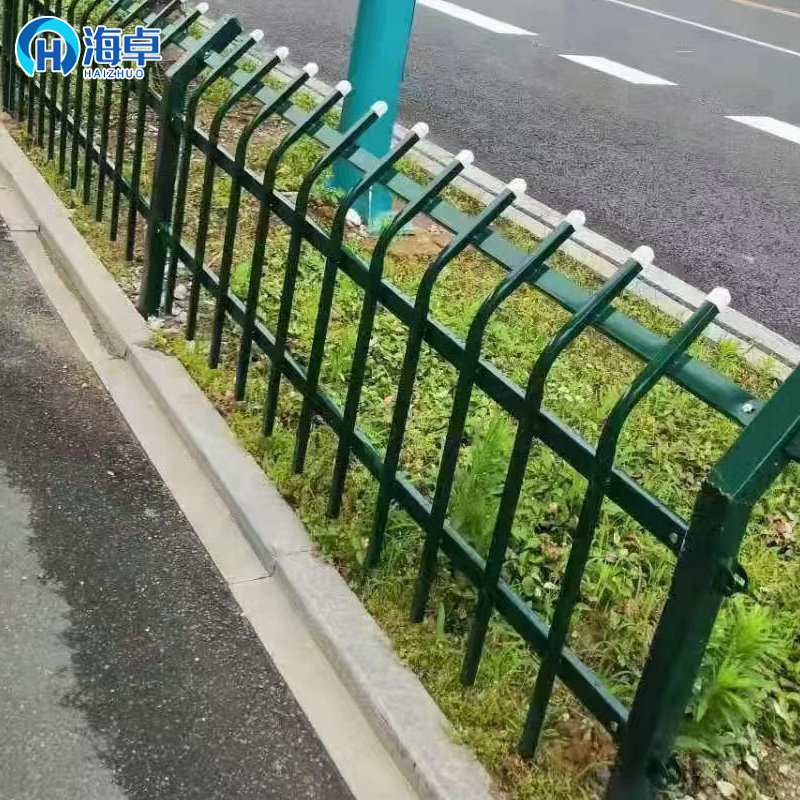 交通锌钢草坪护栏市政道路园林绿化带隔离栅栏杆花园花圃花池栏杆