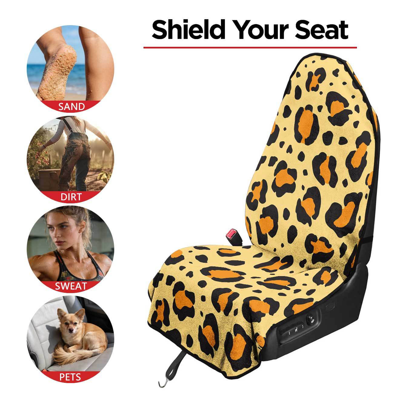 Car seat towel cover front seat protector suitable for gym and exercise, universal for all seasons, car use 44