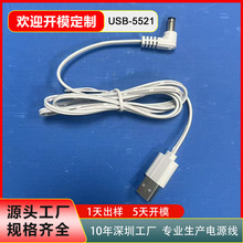 颈椎头部按摩器dc延长线加湿器补水洁面仪连接线香薰机USB充电线