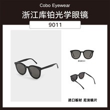 gm墨镜复古板材太阳镜Solo同款防紫外线尼龙镜片专柜品质一件代发