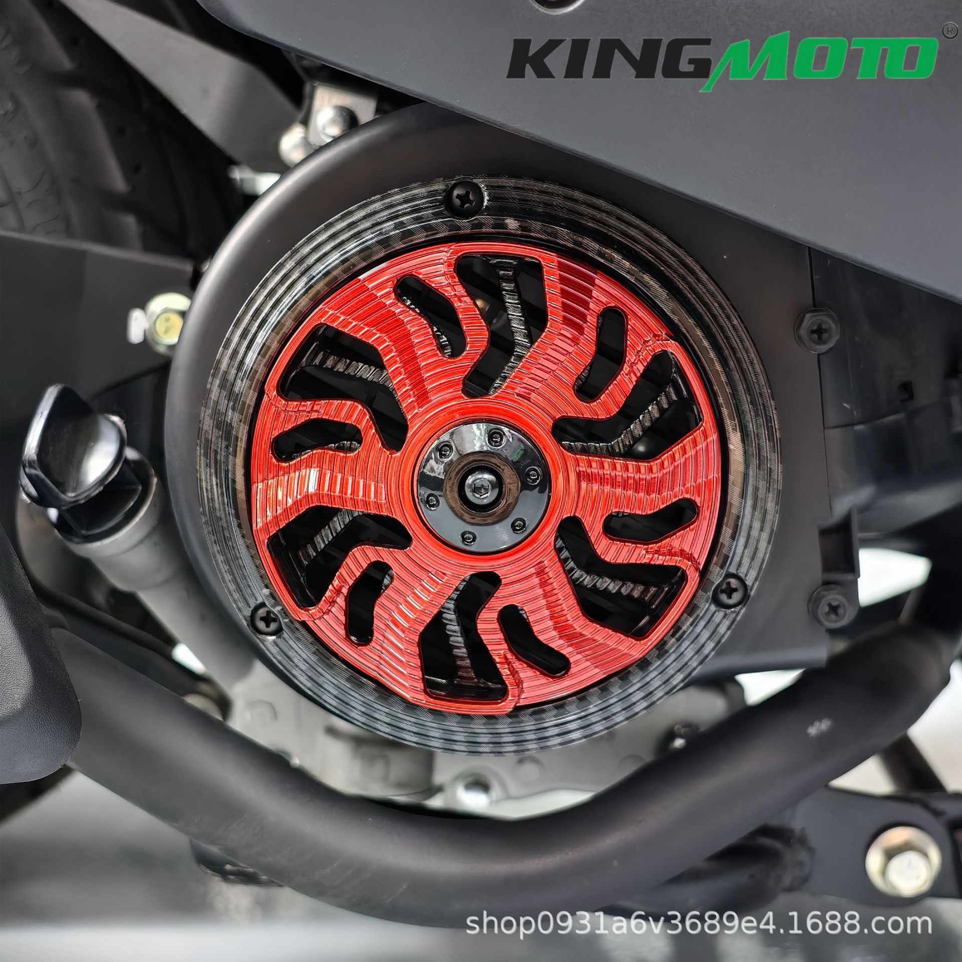 Transfronterizo BYJIO VESPA 125 / 150 cubierta de ventilador cubierta de ventilador rotativa cubierta de motocicleta cubierta de disipación de calor