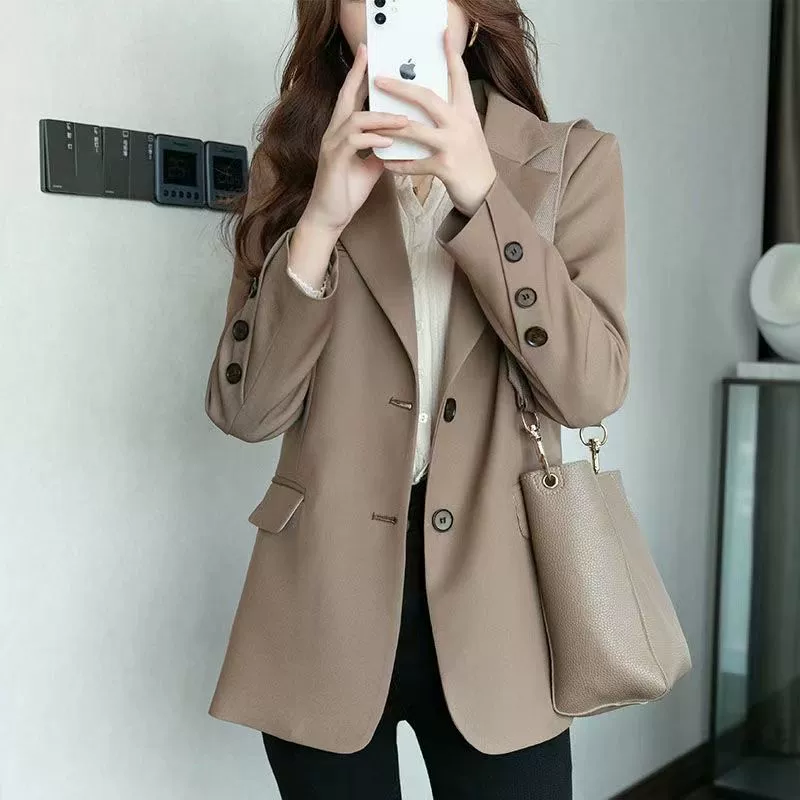 Классический пиджак для отдыха, интернет-знаменитость, коллекция 2022 года, городской стиль, вестерн-стиль, корейский стиль
