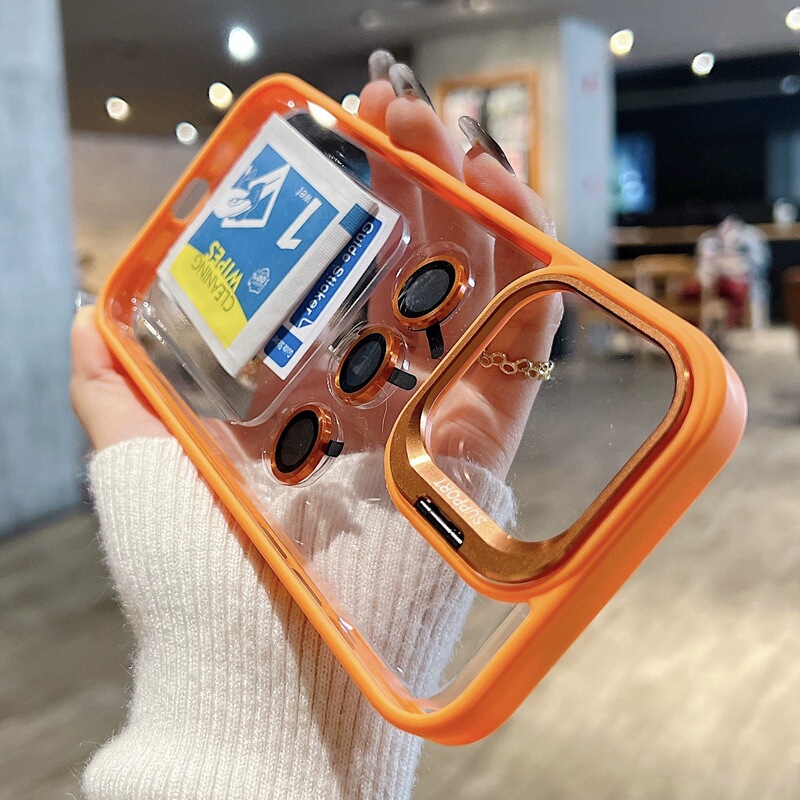 Iphone18Promax Lens Holder Phone Case Suitable for Apple 17 Lens Film 15 Transparent 13 Protective Case 11 Iphone18Promax Lens Holder Phone Case Suitable for Apple 17 Lens Film 15 Transparent 13 Protective Case 11