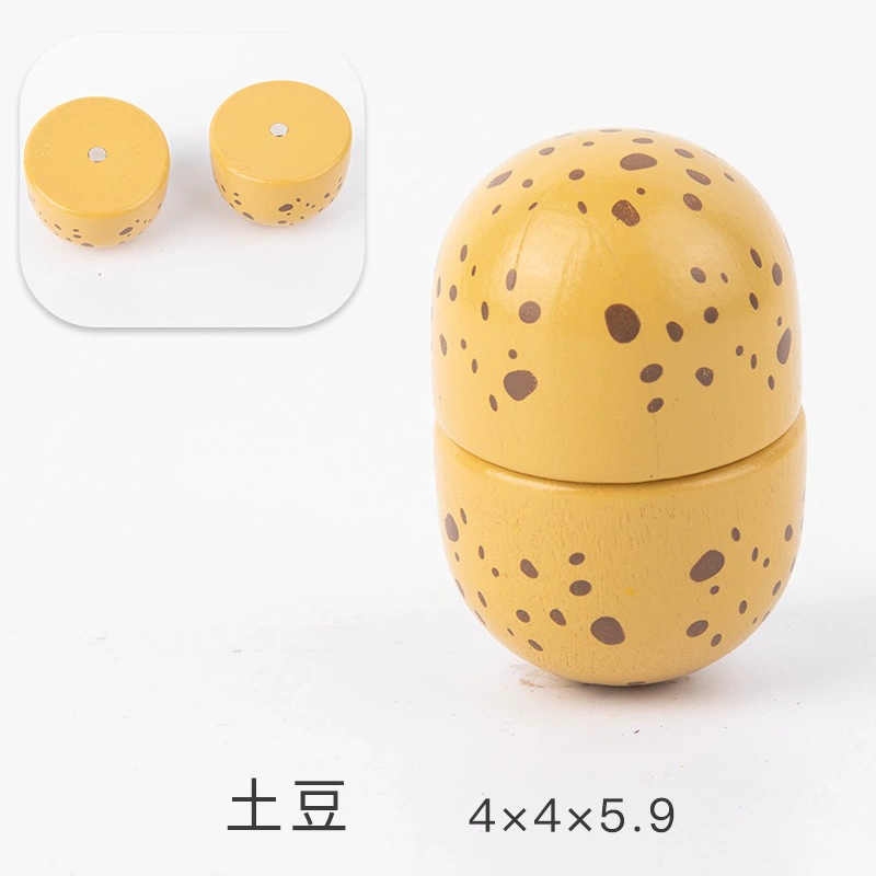 Деревянная игрушка для резки, ручной работы, 1–3 года