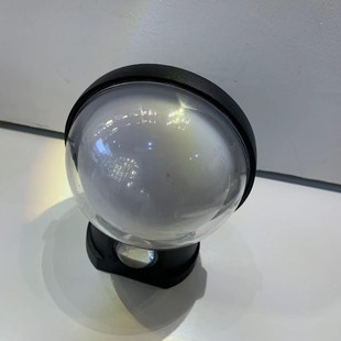 Factory direct supply outdoor new round ball wall lamp shell kit outdoor wall lamp shell