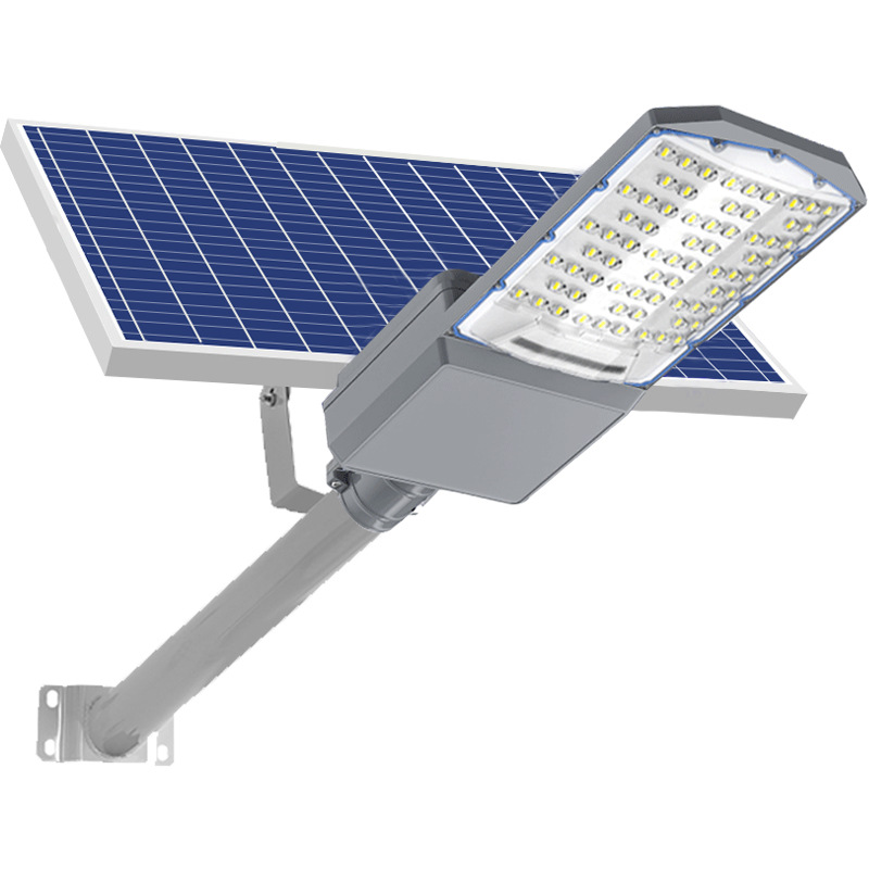 lámpara solar lámpara de patio al aire libre LED nuevo campo rural iluminación de tres lados lámpara de carretera de patio en stock