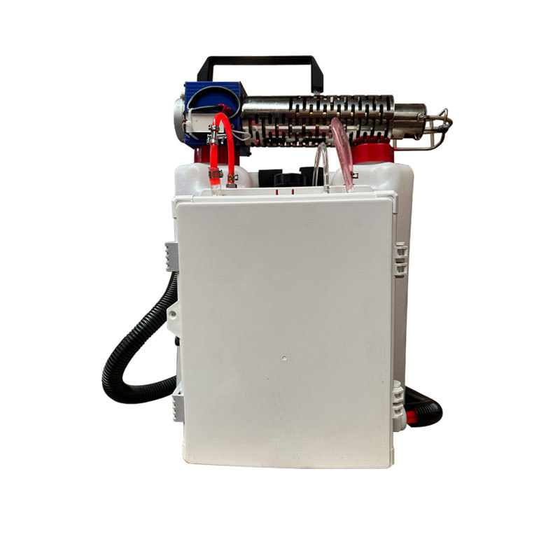 Máquina de niebla de doble propósito de shisha portátil, rociador de tierras de cultivo de huerto, rociador de mochila, máquina portátil de niebla fría