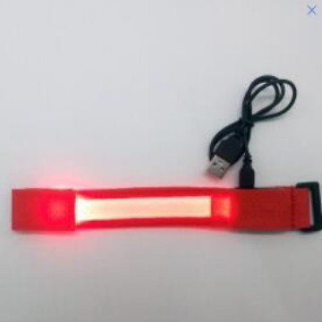 Led祭り発光リストバンドコンサート夜光ブレスレットナイロン編みパーティーフラッシュ発光アームリング用品|undefined