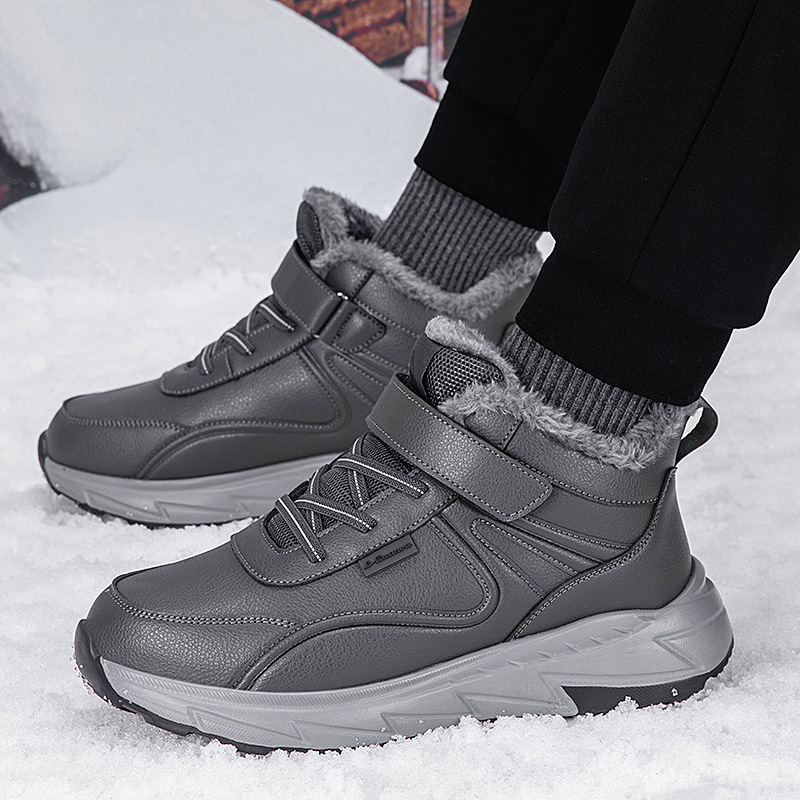 Botas de nieve transfronterizas de alto impacto, nuevos deportes al aire libre, botas de montaña casuales, zapatos de algodón cálidos