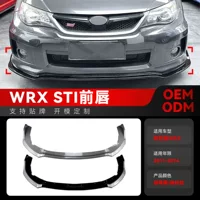 Применимо 2011-2014 Subaru крылатый леопард WRX STI передняя лопата передняя губа окружает трансграничные модифицированные детали