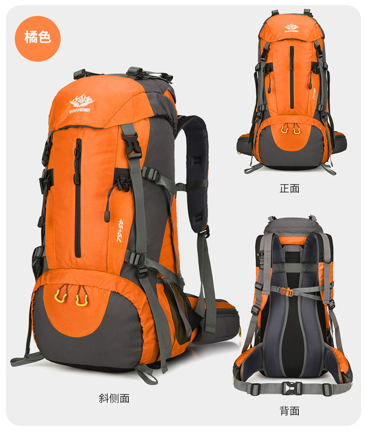 Mochila de Senderismo Warheim, Gran Capacidad, Impermeable, Multiusos