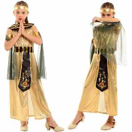 G化妆万圣节服阿拉表演拉伯舞会埃及阿拉伯儿童公主服装女童儿童