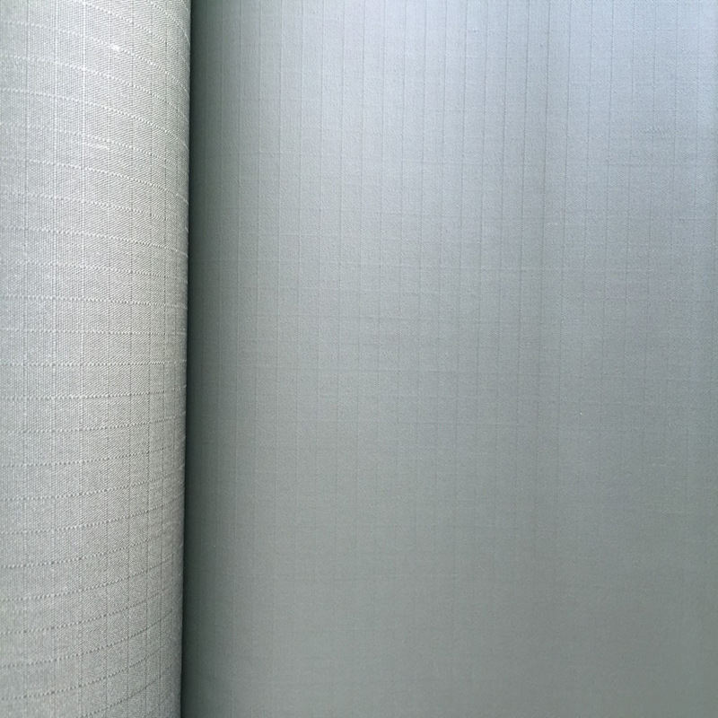 厂家现货供应280克涤棉车顶帐篷布 涤棉混纺格子布 防水抗撕裂