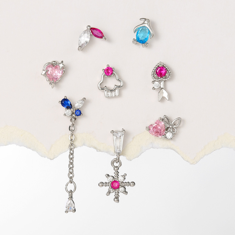 Cross-Border Simple, Compact, High-End, Niche Romantic Starry Sky Earrings, Accessible Luxury and Atmospheric Ins Tassel Popular Earrings