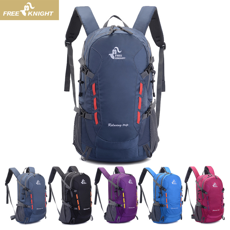 2026 New Model 40L Outdoor Sports Hiking Backpack Waterproof Camping Bag Large Capacity Double-Shoulder Trekking Bag