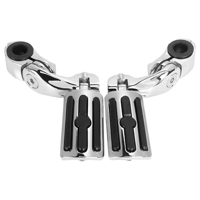 King Street Glide Modified, Motorcycle pedals - 4-pedal-plating-large-pedal-ring-plating