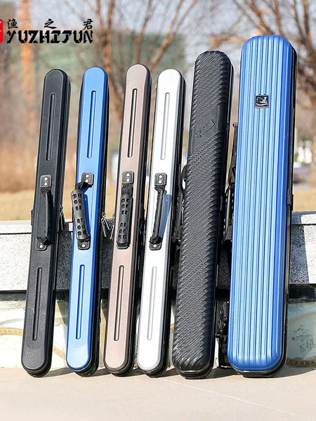 Hard Shell Fishing Rod Bag, Multifunctional Fishing Gear Bag, Hand Rod Bag, Mini Short Rod Hard Shell Waterproof Ultra-Light Fishing Rod Fishing Bag