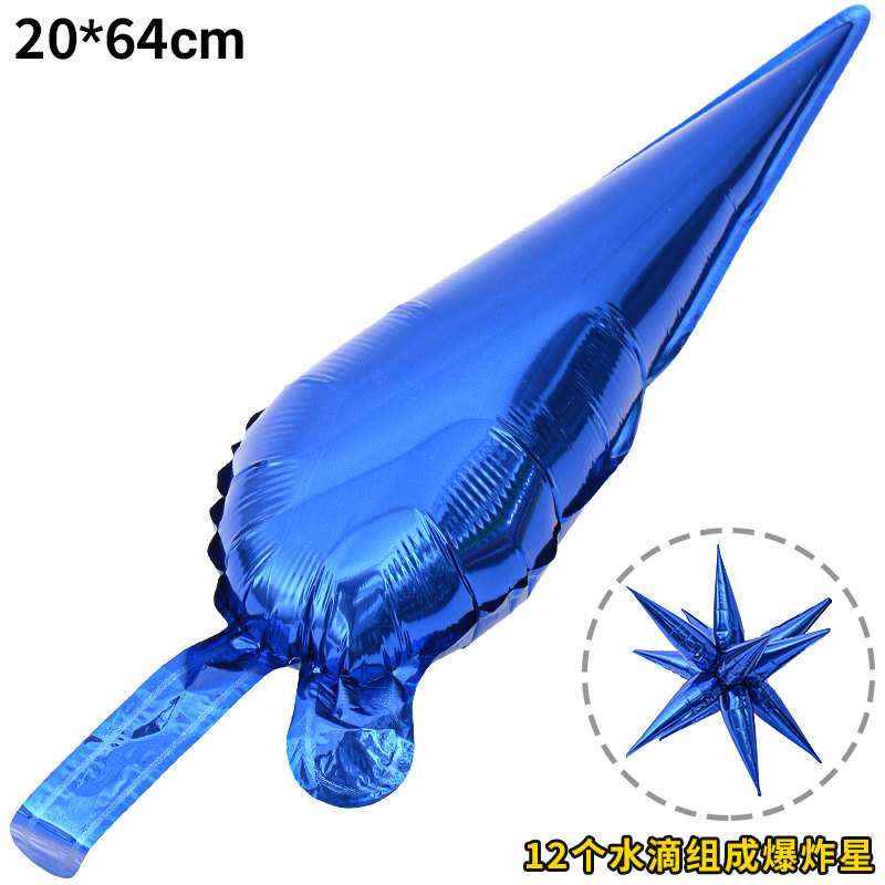 4D señaló estrella de seis puntas explosión bola erizo de mar modelado Decoración