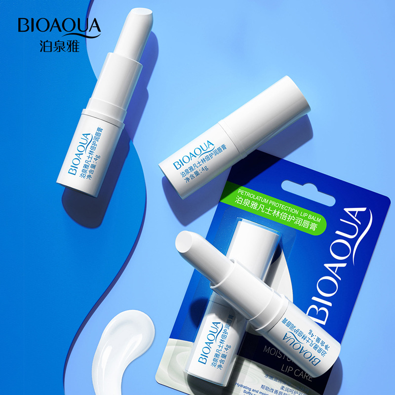 Boquanya Manzanilla bálsamo labial hidratante brillo color de labios mejora labio seco áspero cuidado de la piel bálsamo labial