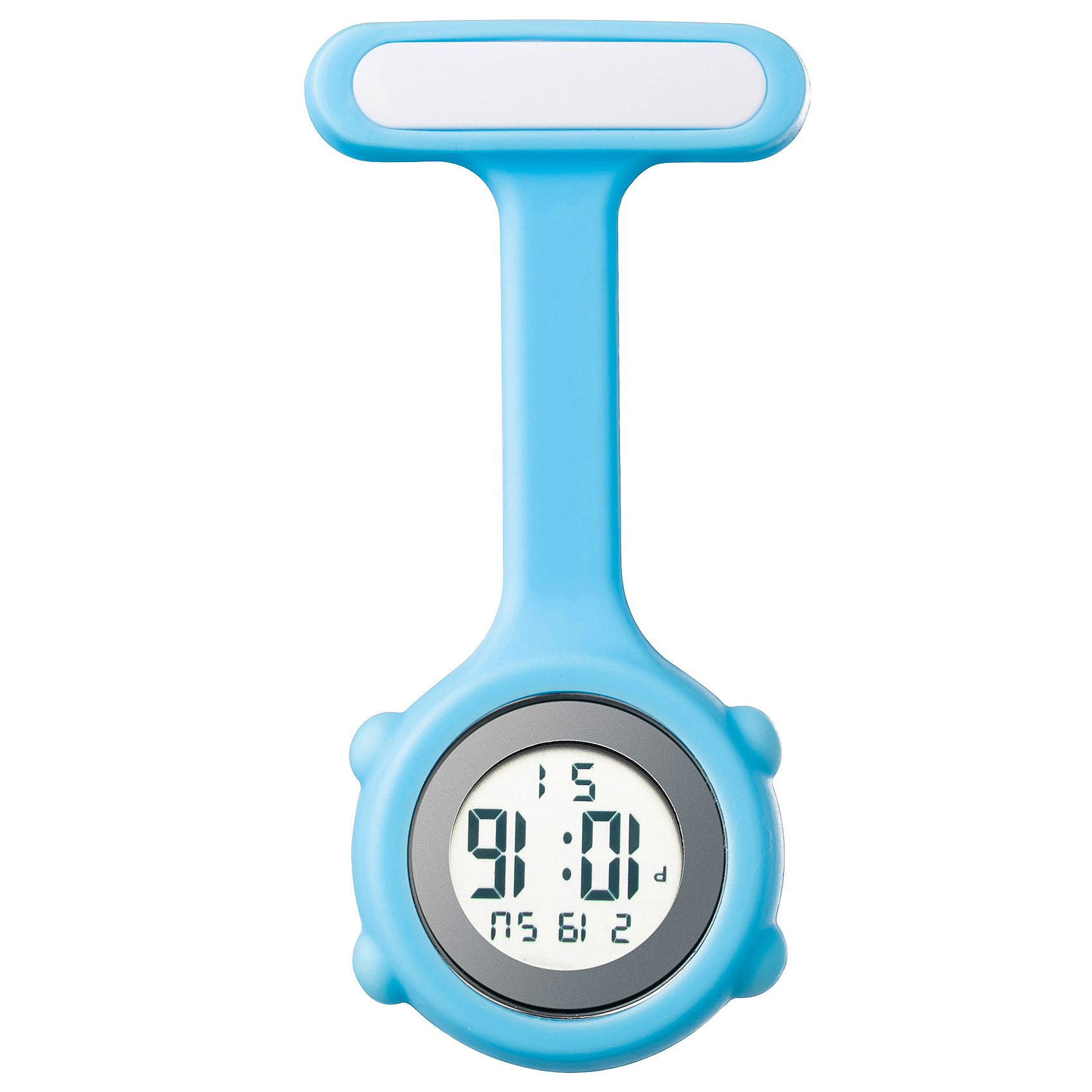 Nurse watch hanging watch medical stopwatch exam hanging watch multifunctional chest watch electronic digital silicone stopwatch pocket watch Medical