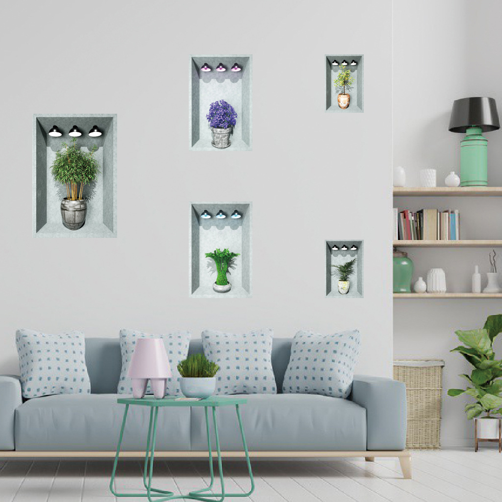 JS-N1129 创意3D立体假窗户