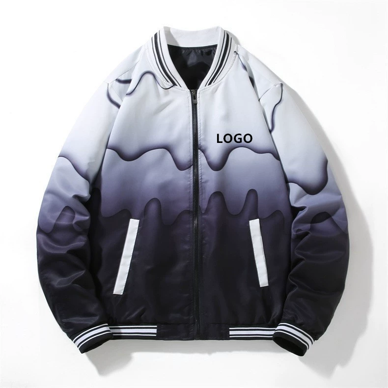 Мужская спортивная куртка, градиент, (跨境交易),Oversize, оптовая