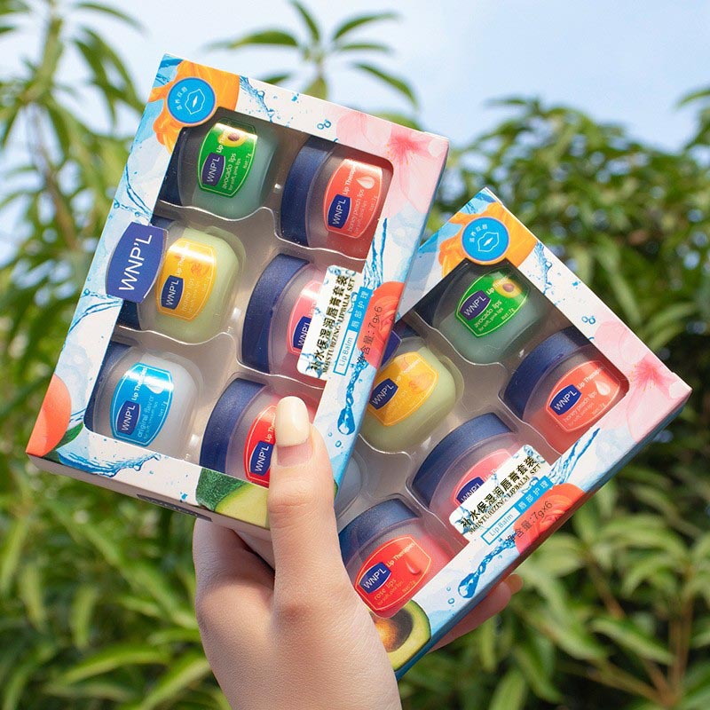 Fan Hydration Moisturizing Forest Lip Balm Set Lip Mask Repair Lip Men and Women Diminishes Lip Lines Lip Oil Lip Gloss Manufacturer