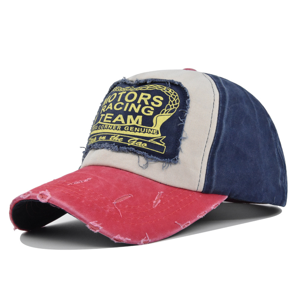 Graffiti Motors Printed Baseball Cap With Duckbill Design_voghion.com
