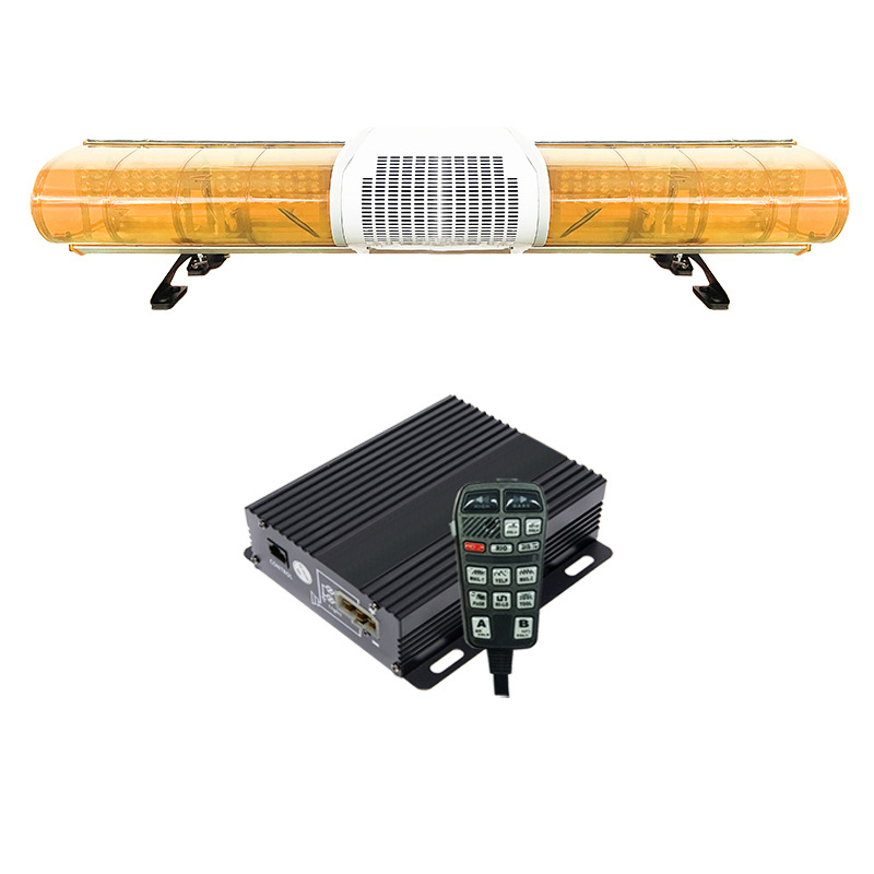 High-power LED roof warning light strobe light 1.2m 1003H strobe light + horn + siren 420R29