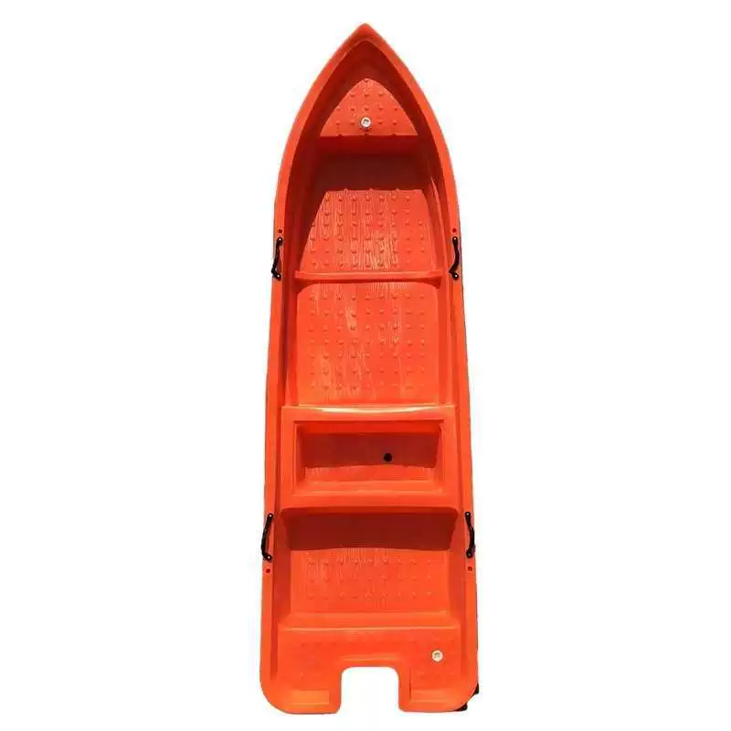 Double-layer plastic water boat for fishing, increased thickness
