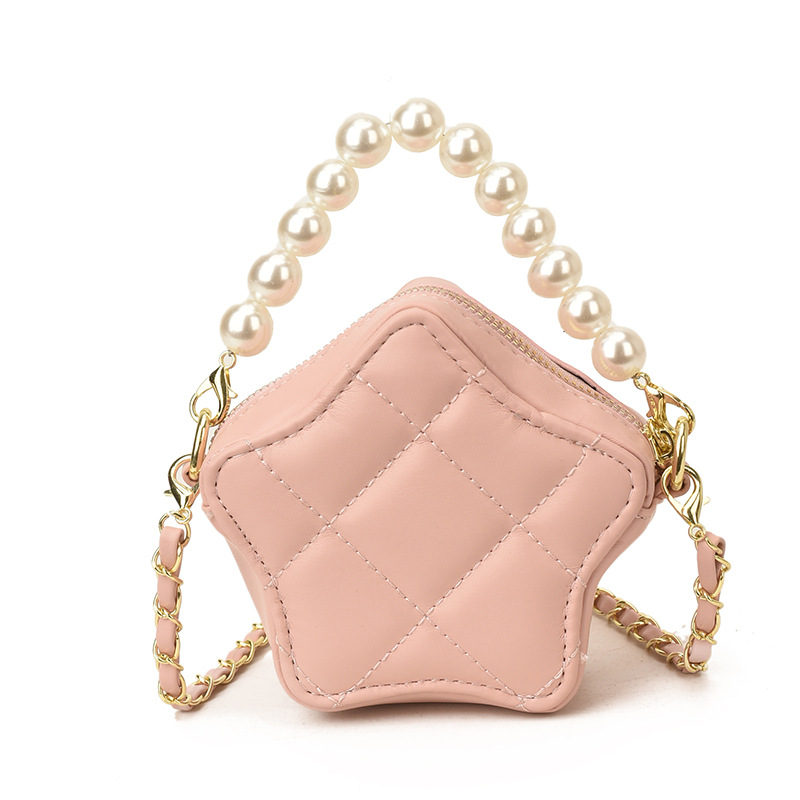 2026 bolsos de chicas coreanas princesa pequeña perla portátil mini pentaco bolsos de cambio bolsos rojos diarios image 6