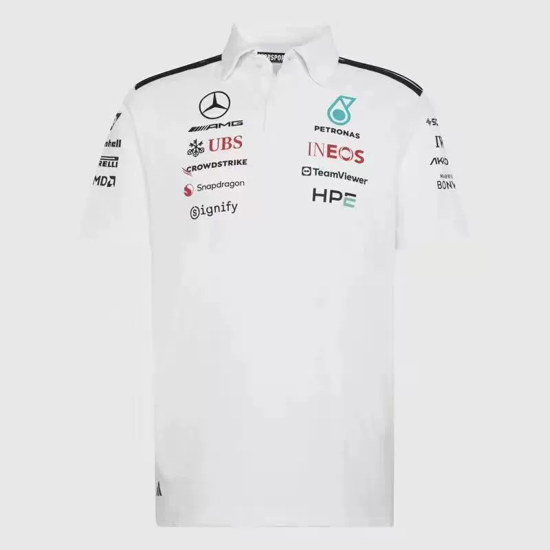 2026 Новая гоночная комбинезон Formula One Mercedes McLaren Ferrari Red Bull спортивный с короткими рукавами