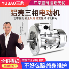 Ysアルミシェルモーター0.37/0.55/0.75/1.1/1.5/2.2kw三相非同期モーター380v全銅